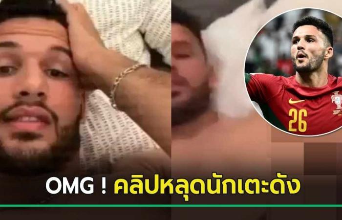 Shocking football fans. Video leaked. Gonzalo Ramos, the star of the Portuguese national team, what does it go up and down?
